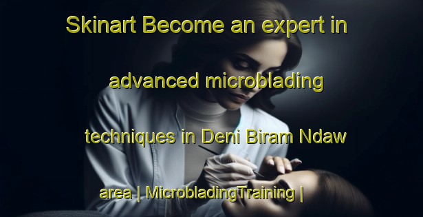 Skinart Become an expert in advanced microblading techniques in Deni Biram Ndaw area | MicrobladingTraining | MicrobladingClasses | SkinartTraining-Senegal